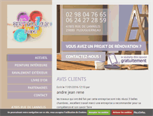 Tablet Screenshot of berthouloux-peinture.com